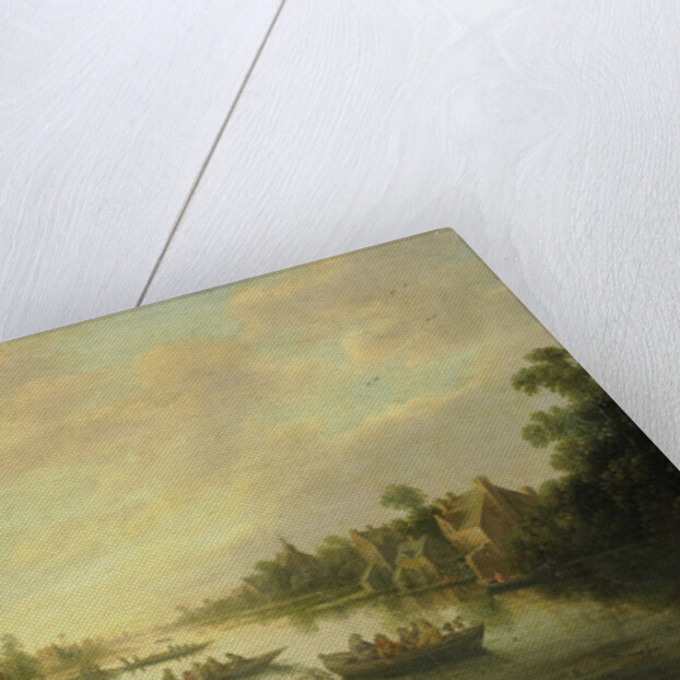 View of a River by Joost Cornelisz. Droochsloot