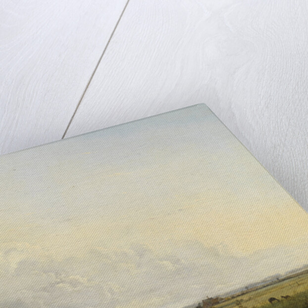 Distant View of the Meadows at ’s-Graveland, The Netherlands by Pieter Gerardus van Os