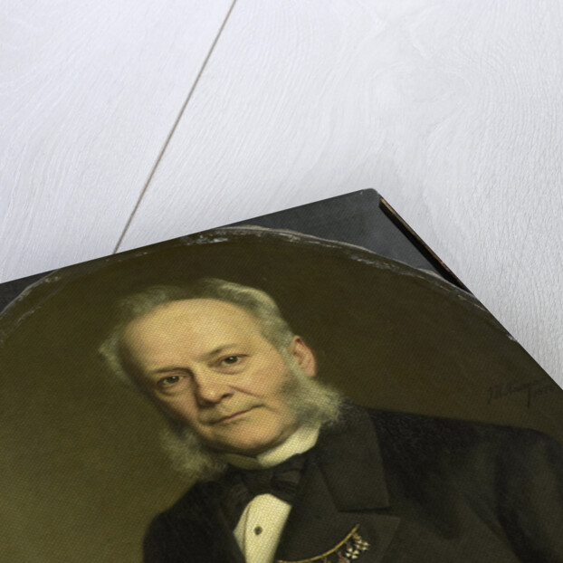 Pieter Mijer, 1812-81, Gouverneur-generaal of Dutch Oost Indië by Johan Heinrich Neuman