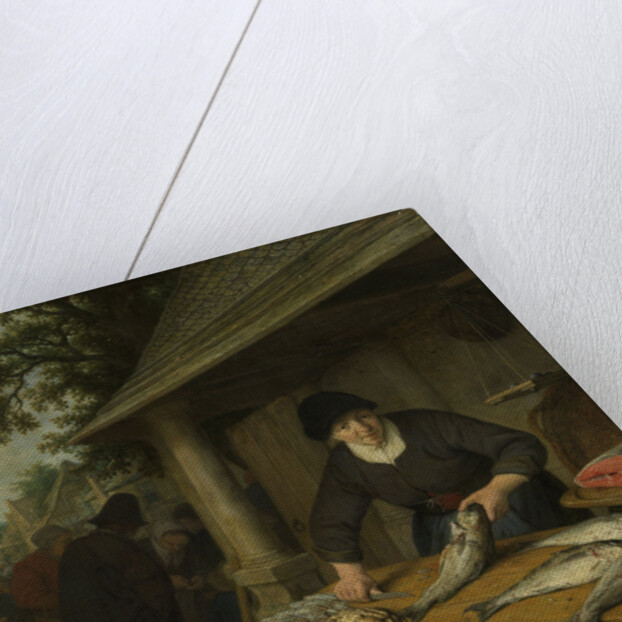 The fishwife by Adriaen van Ostade