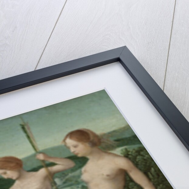 Judgment of Paris by Circle of Master of the Female Half Figures