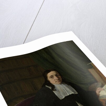 Portrait of a scholar by Adriaen van Ostade