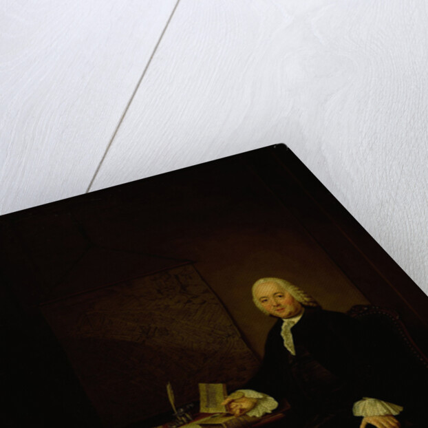 Portrait of Jan Wagenaar, City Historian of Amsterdam by Tibout Regters