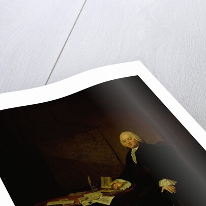 Portrait of Jan Wagenaar, City Historian of Amsterdam by Tibout Regters