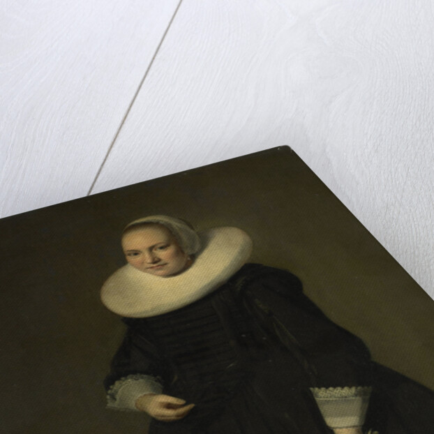 Portrait of a Woman by Hendrik Gerritsz. Pot