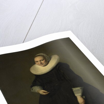 Portrait of a Woman by Hendrik Gerritsz. Pot