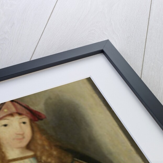 Saint Valerian, left wing of a triptych by Master of the Brunswick Diptych