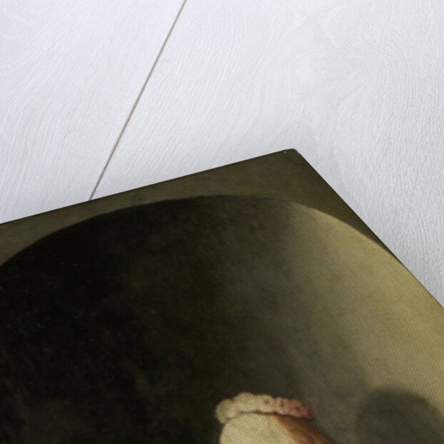 Saint Cecilia, right wing of a triptych by Master of the Brunswick Diptych