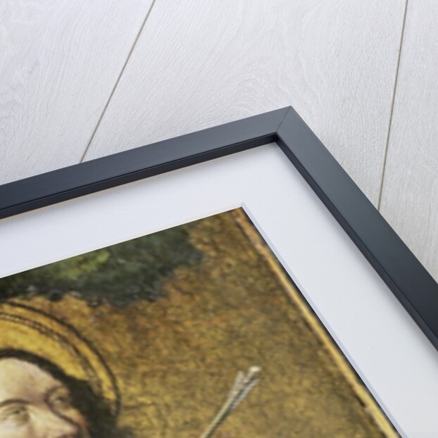 Saint Sebastian by Circle of Meester E.S.