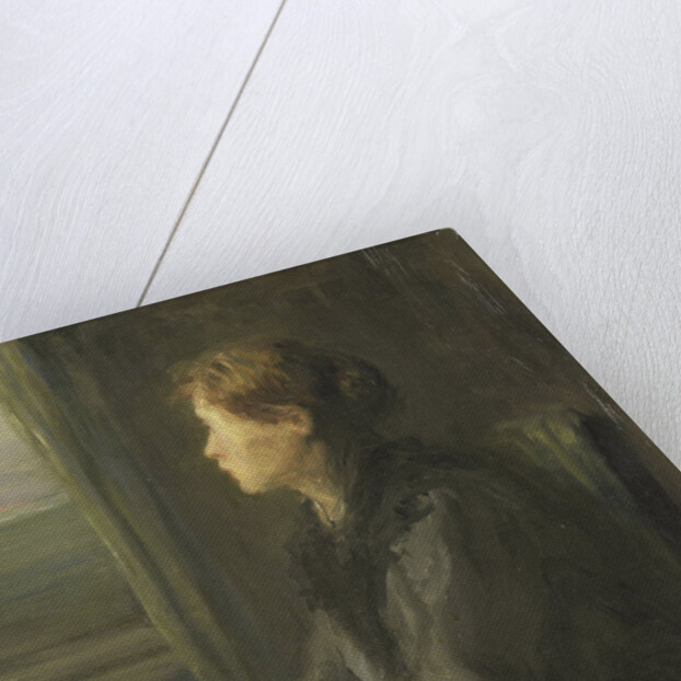 Woman near the window by Jozef Israëls