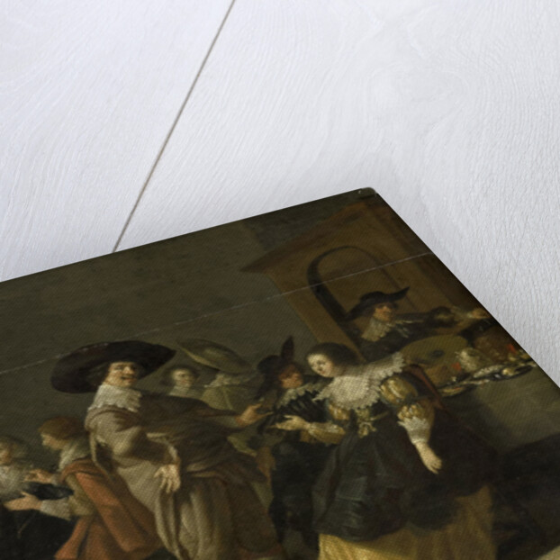 Distinguished company in a room by Anonymous