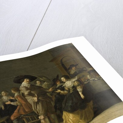 Distinguished company in a room by Anonymous