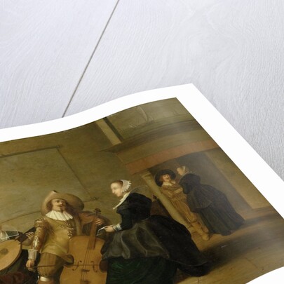 A musical company in an interior by Pieter Symonsz. Potter