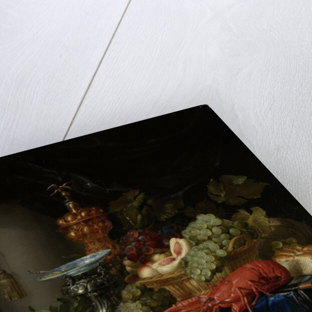 Still Life with Golden Goblet by Pieter de Ring