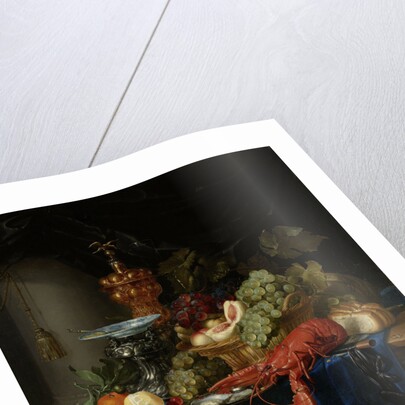 Still Life with Golden Goblet by Pieter de Ring