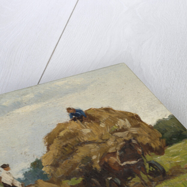 Hay wagon by Willem de Zwart