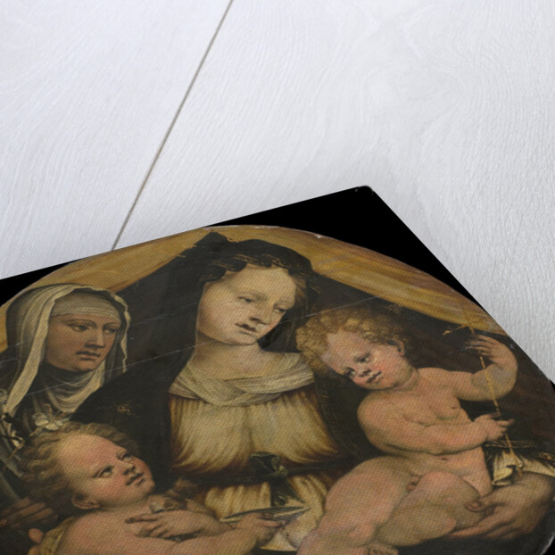 Virgin and Child, John the Baptist and Saint Clare by Anonymous