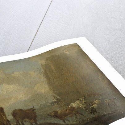 Livestock by a River by Willem Romeyn