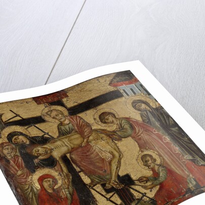The Deposition and the Entombment by Anonymous