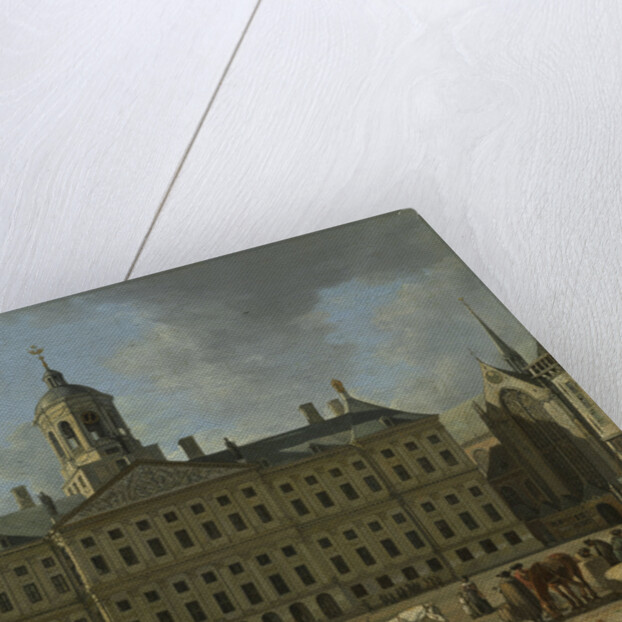 The Town Hall on Dam Square, Amsterdam by Gerrit Adriaensz. Berckheyde