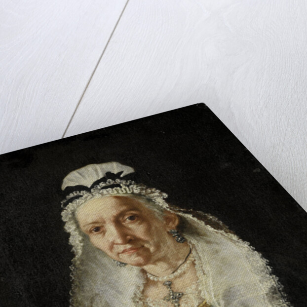 Portrait of an Old Woman by Circle of Vittore Ghislandi