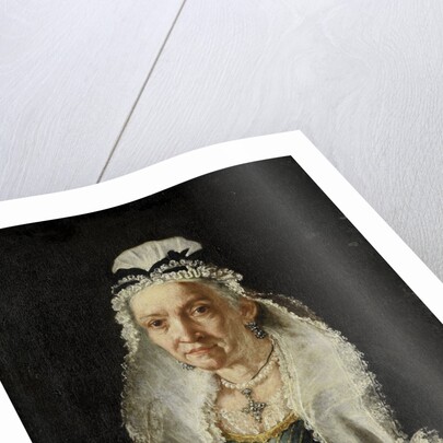 Portrait of an Old Woman by Circle of Vittore Ghislandi