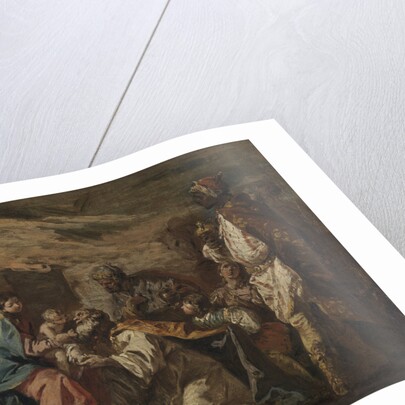 Adoration of the Magi by Gasparo Diziani