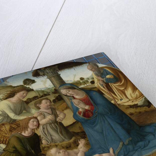 The Adoration of the Christ Child by Cosimo Rosselli