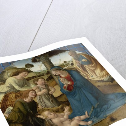 The Adoration of the Christ Child by Cosimo Rosselli
