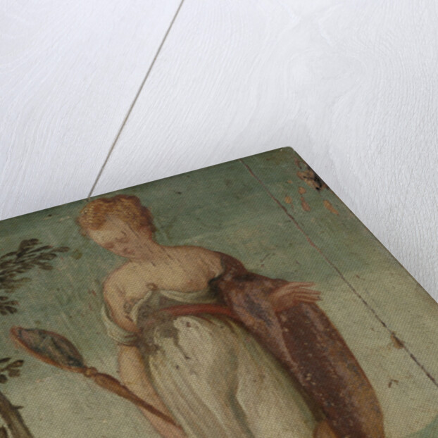 Woman with Mirror by Circle of Lambert Sustris