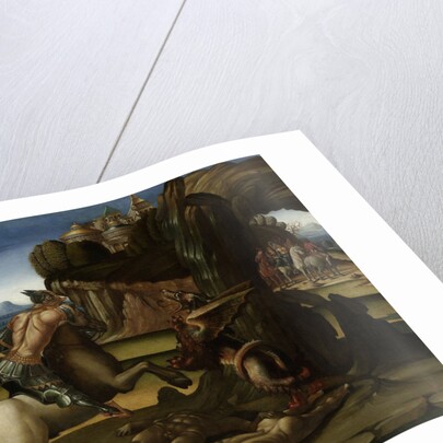 Saint George and the Dragon by Workshop of Luca Signorelli