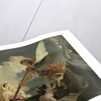 Flight into Egypt by Follower of Giovanni Battista Tiepolo
