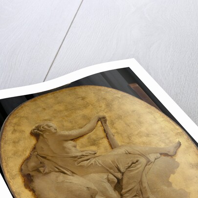 Allegorical Figure of a Woman with a Club (Fortitude?) by Giovanni Battista Tiepolo