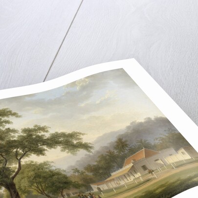 House of the Assistant Resident of Banyuwangi, East Java (Jawa Timur) Indonesia by Auguste Antoine Joseph Payen