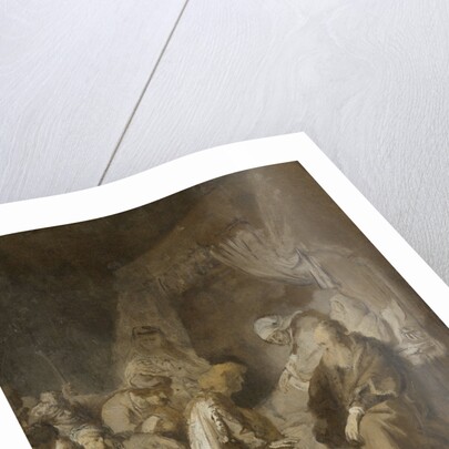 Joseph Telling his Dreams to his Parents and Brothers by Rembrandt Harmensz. van Rijn