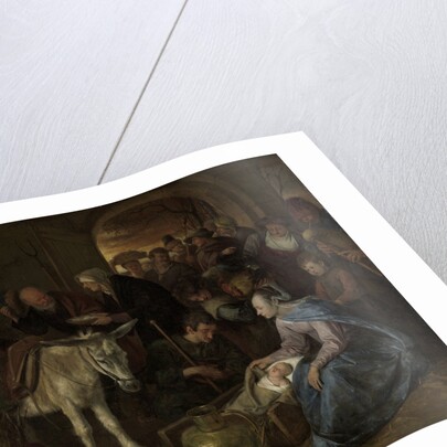 The adoration of the shepherds by Jan Havicksz. Steen