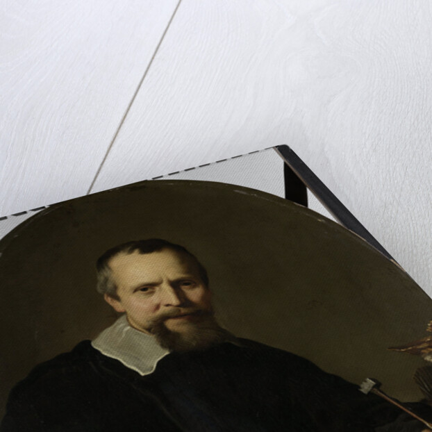 Portrait of Johannes Lutma by Jacob Adriaensz. Backer