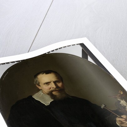 Portrait of Johannes Lutma by Jacob Adriaensz. Backer
