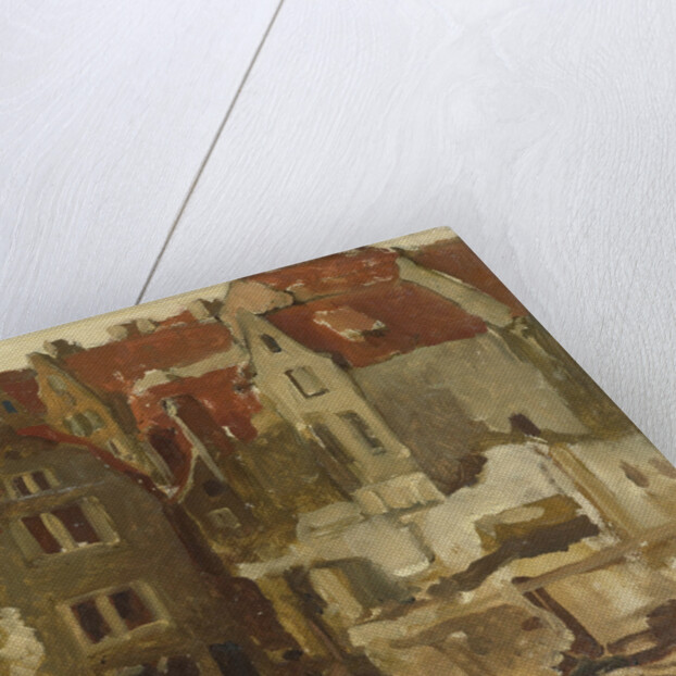 Demolition of the Grand Bazar de la Bourse at Nieuwendijk Amsterdam by George Hendrik Breitner