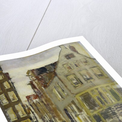 Lauriergracht near to the Tweede Laurierdwarsstraat, Amsterdam, The Netherlands by George Hendrik Breitner