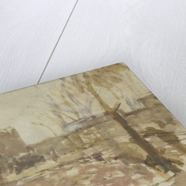 Building plot on the De Clercqstraat by George Hendrik Breitner