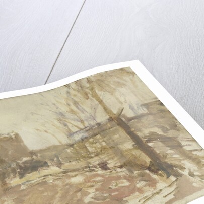 Building plot on the De Clercqstraat by George Hendrik Breitner