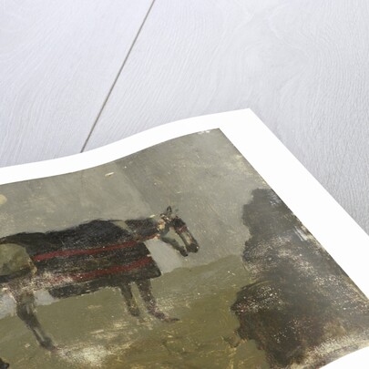 Farrier with horse by George Hendrik Breitner