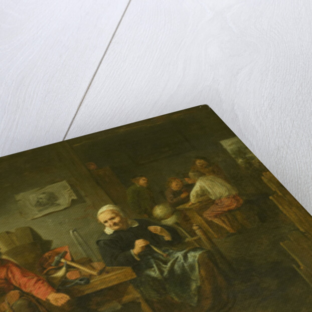 A Shoemaker's Workshop by David Rijckaert III