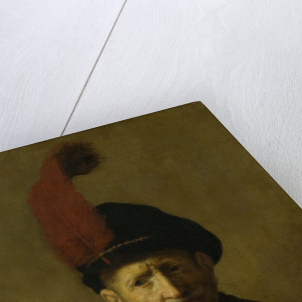Portrait of a man, perhaps Rembrandt's father, Harmen Gerritsz van Rijn by Anonymous