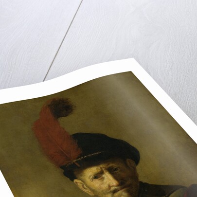 Portrait of a man, perhaps Rembrandt's father, Harmen Gerritsz van Rijn by Anonymous