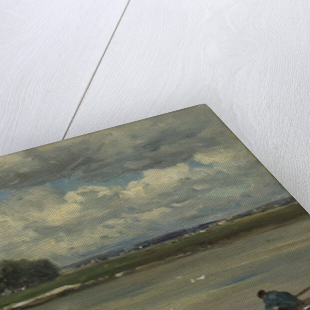 The bridge over the IJssel at Doesburg, The Netherlands by Willem Roelofs I