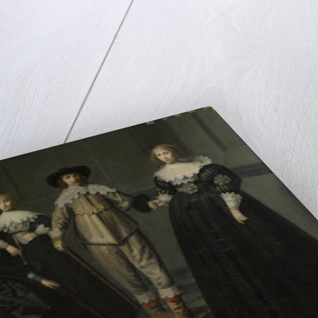 Portrait of the Family of Dirck Bas Jacobsz, Burgomaster of Amsterdam by Dirck Dircksz. van Santvoort