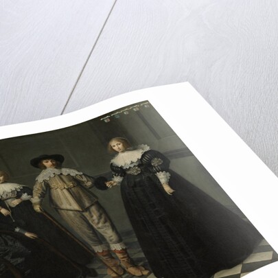 Portrait of the Family of Dirck Bas Jacobsz, Burgomaster of Amsterdam by Dirck Dircksz. van Santvoort