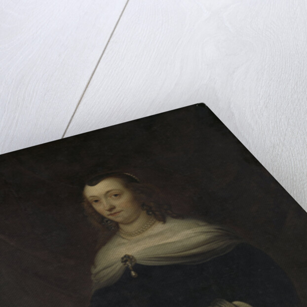 Portrait of a woman, thought to be Lucretia Boudaen by Anonymous